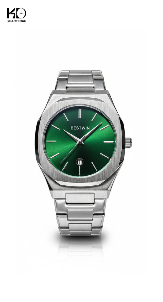 BESTWIN BW-984 Men's Luxury Quartz Watch| With Free Box